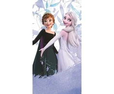 Disney „Ledo šalis“ vonios rankšluostis, paplūdimio rankšluostis 70x140 cm