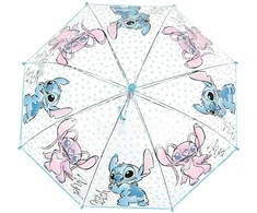 „Disney Lilo and Stitch Angel“ vaikiškas skaidrus skėtis √ò72 cm