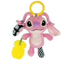 „Disney Lilo and Stitch“ angelo pliušinis žaislas ir kramtukas „Clementoni“
