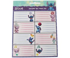 „Disney Lilo and Stitch“ ateivių užrašų knygelės etiketės, 16 vnt. pakuotėje