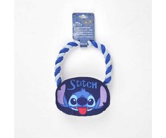 „Disney Lilo and Stitch“ cypiantis pliušinis ir virvinis žaislas šuniui
