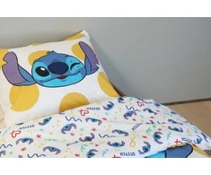 „Disney Lilo and Stitch Dots“ vaikiška patalynės komplektas 100–135 cm, 40–60 cm