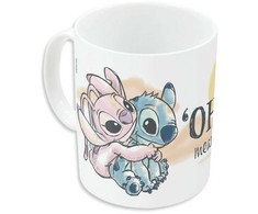 „Disney Lilo and Stitch Family“ porcelianinis puodelis, 325 ml (11 oz), dovanų dėžutėje