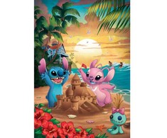 „Disney Lilo and Stitch“ paplūdimio 500 detalių Clementoni dėlionė