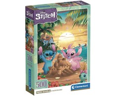 „Disney Lilo and Stitch“ paplūdimio 500 detalių Clementoni dėlionė