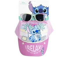 „Disney Lilo and Stitch Relax“ akinių nuo saulės ir beisbolo kepuraitės rinkinys