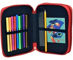 „Disney Lilo and Stitch“ stulbinanti pieštukų dėžutė, dviejų pakopų