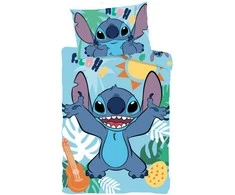 „Disney Lilo and Stitch“ vaikiškos patalynės komplektas „Tropical Paradise“ 100–135 cm, 40–60 cm