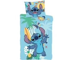„Disney Lilo and Stitch“ vasarinė patalynės užvalkalas 140–200 cm, 70–90 cm