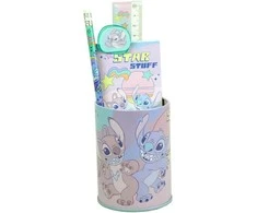 „Disney Lilo and Stitch“ žvaigždžių stiliaus kanceliarinių prekių rinkinys, 7 dalys
