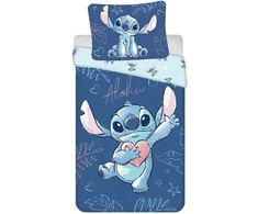 Disney Lilo ir Stitch Aloha mėlyna patalynės užvalkalas 140–200 cm, 70–90 cm