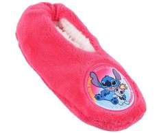 Disney Lilo ir Stitch Amžinai Rožinės vaikiškos žieminės šlepetės 27/30