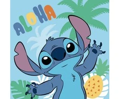 Disney Lilo ir Stitch Ananas rankšluostis, veido rankšluostis, rankšluostis 30x30cm