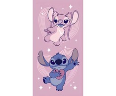 Disney Lilo ir Stitch angelo rankšluostis, paplūdimio rankšluostis 70x140cm (greitai džiūstantis)