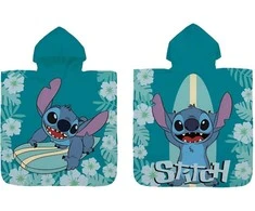 Disney Lilo ir Stitch banglenčių paplūdimio rankšluostis pončas 60x120 cm