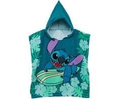 Disney Lilo ir Stitch banglenčių paplūdimio rankšluostis pončas 60x120 cm