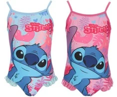 Disney Lilo ir Stitch Bliss vaikiškas maudymosi kostiumėlis, plaukikas 3-8 metų