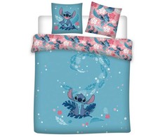 Disney Lilo ir Stitch Breeze dvigulė antklodės užvalkalas 240–220 cm, 65 x 65 cm