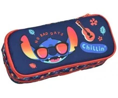 Disney Lilo ir Stitch Chillin' 2 skyrių pieštukų dėklas 23,5 cm