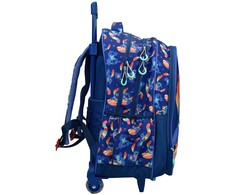 Disney Lilo ir Stitch Chillin' mokyklinis krepšys su ratukais, 46 cm