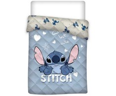 Disney Lilo ir Stitch dygsniuota lovatiesė, antklodė 140x200cm