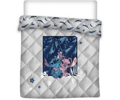 Disney Lilo ir Stitch dygsniuota lovatiesė, antklodė 240x220cm