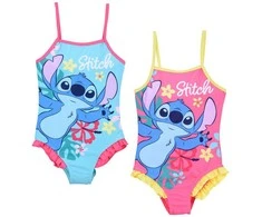 Disney Lilo ir Stitch egzotiškas vaikiškas maudymosi kostiumėlis, plaukimui, 3-8 metų