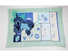 Disney Lilo ir Stitch flanelės antklodė „Ocean Breeze“ 110x150cm