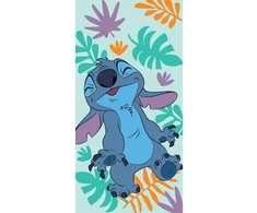 Disney Lilo ir Stitch Fun Colores vonios rankšluostis, paplūdimio rankšluostis 70x140cm