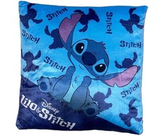 Disney Lilo ir Stitch Happy aksominė dekoratyvinė pagalvėlė 38x38 cm