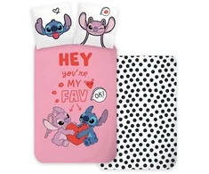 Disney Lilo ir Stitch Hey vaikiškos patalynės užvalkalas 100–135 cm, 40–60 cm