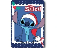 Disney Lilo ir Stitch Kalėdinis poliarinis pledas 100x140cm