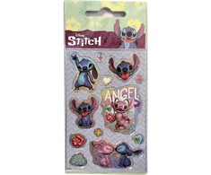 Disney Lilo ir Stitch Kiss hologrammos matrica szett