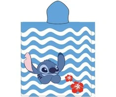 Disney Lilo ir Stitch Lazy Lagoon paplūdimio rankšluostis pončas 55x110 cm (greitai džiūstantis)