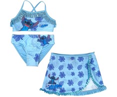 Disney Lilo ir Stitch Leaf vaikiškas bikiniuko ir sijono komplektas 4/5 metų vaikams