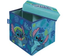 Arditex Disney Stitch Skammel med opbevaring (Sammenklappelig )