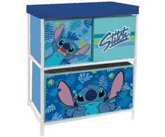 Disney Lilo ir Stitch Leaf žaislų laikymo stovas su 3 skyriais 53x30x60 cm