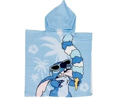 Disney Lilo ir Stitch ledų paplūdimio rankšluostis pončas 55x110 cm (greitai džiūstantis)