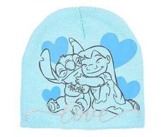 Kepurė Disney Lilo ir Stitch Love mėlyna vaikiška kepuraitė 54 cm