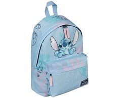 Disney Lilo ir Stitch mėlynas išdaigų mokyklinis krepšys, 39 cm