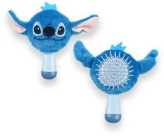 Disney Lilo ir Stitch mėlynas mini pliušinis plaukų šepetys 13 cm