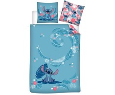 Disney Lilo ir Stitch mėlynas patalynės užvalkalas 140–200 cm, 65–65 cm
