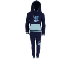 Disney Lilo ir Stitch mėlynas vaikiškas sportinis kostiumas bėgiojimui 6 metai / 116 cm