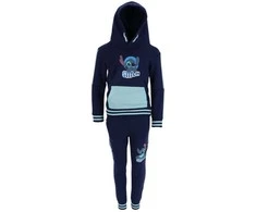 Disney Lilo ir Stitch mėlynas vaikiškas sportinis kostiumas bėgiojimui 2-8 metų amžiaus / 92-128 cm