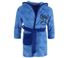Disney Lilo ir Stitch mėlynas vaikiškas chalatas 5-6 metų / 110-116 cm