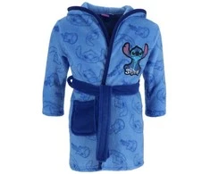 Disney Lilo ir Stitch mėlynas vaikiškas chalatas 2-3 metų / 92-98 cm