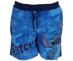 Disney Lilo ir Stitch mėlyni vaikiški maudymosi šortai, 3-8 metų