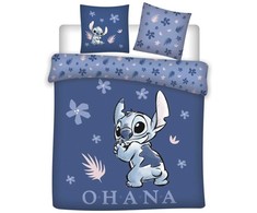 Disney Lilo ir Stitch Ohana dvigulė, dvigulė patalynė 240–220 cm, 65 x 65 cm