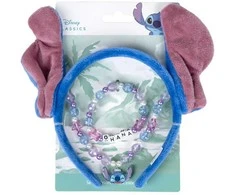 Disney Lilo ir Stitch Ohana papuošalų ir galvos juostos rinkinys