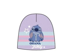 Disney Lilo ir Stitch Ohana violetinė kūdikio kepurė 50 cm